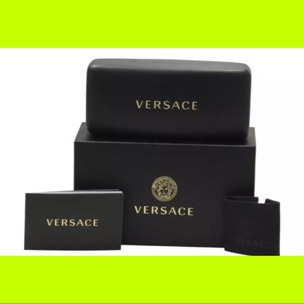 Versace Tribute Shield Sunglasses Mirrored XL - Picture 3 of 11